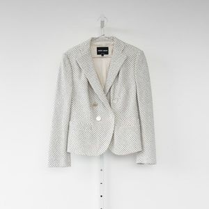 Giorgio Armani Tweed Blazer